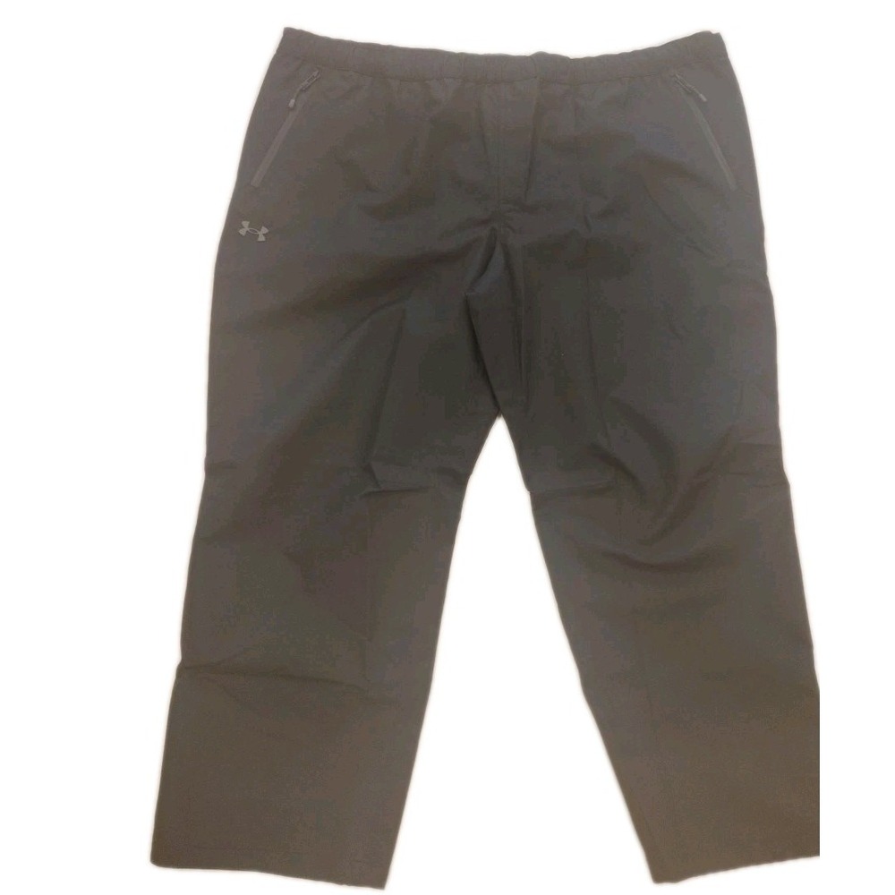 Under Armour Men's UA Stormproof Lined Rain Pants Black 4XL 1369255 NEW‎ $130